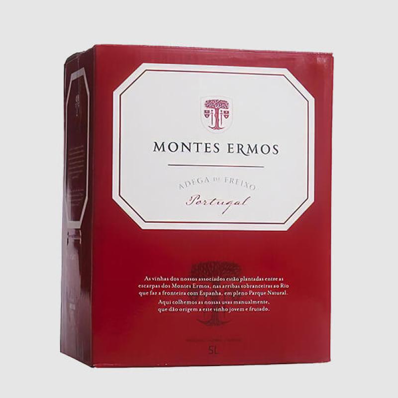 Vinho bag in box Monte Ermos Tinto 5lt